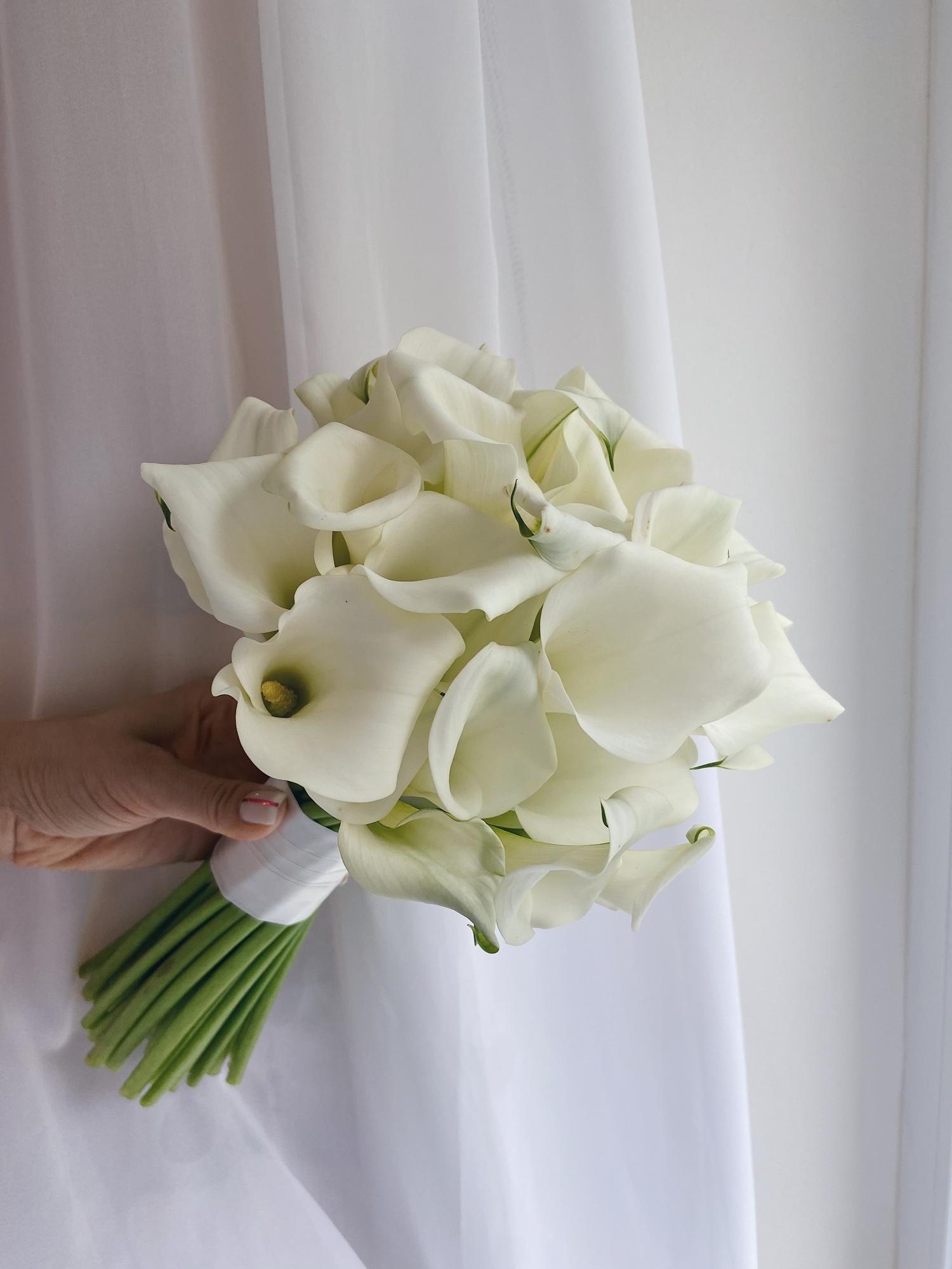 Букет невесты из калл