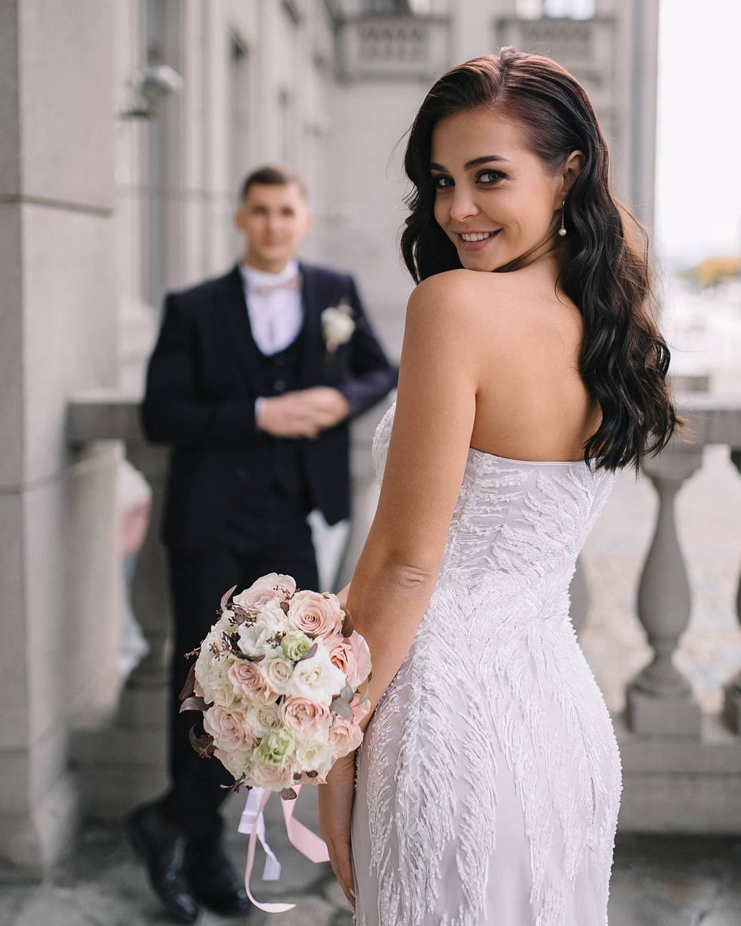 Букет невесты  Quicksand