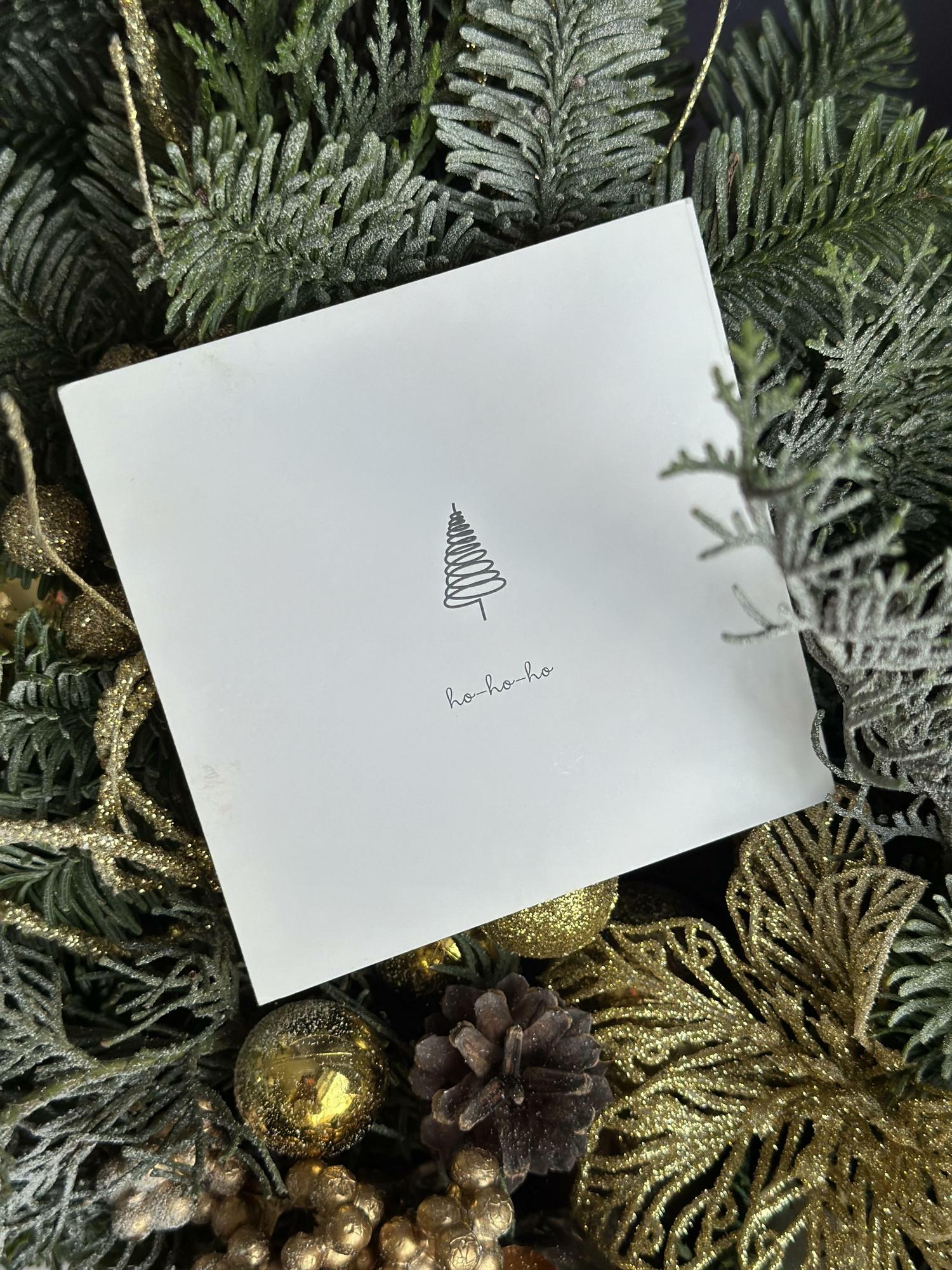 Открытка « HO HO HO »