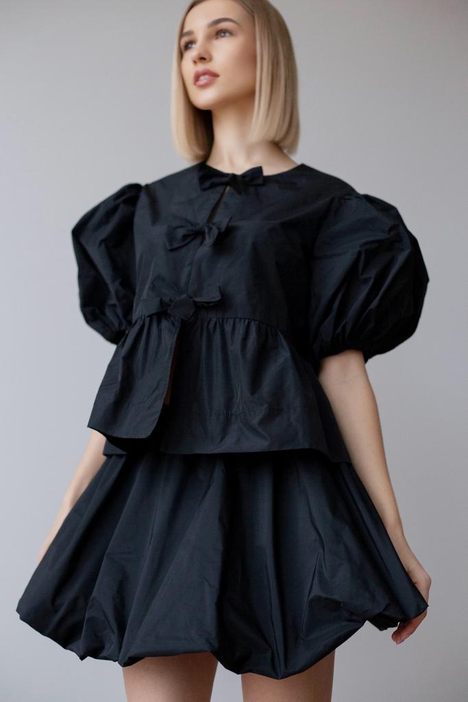 Юбка баллон из тафты