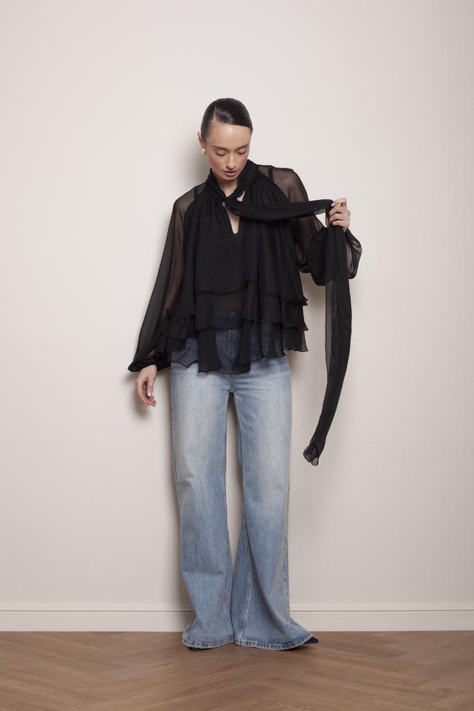 Блуза из шифона