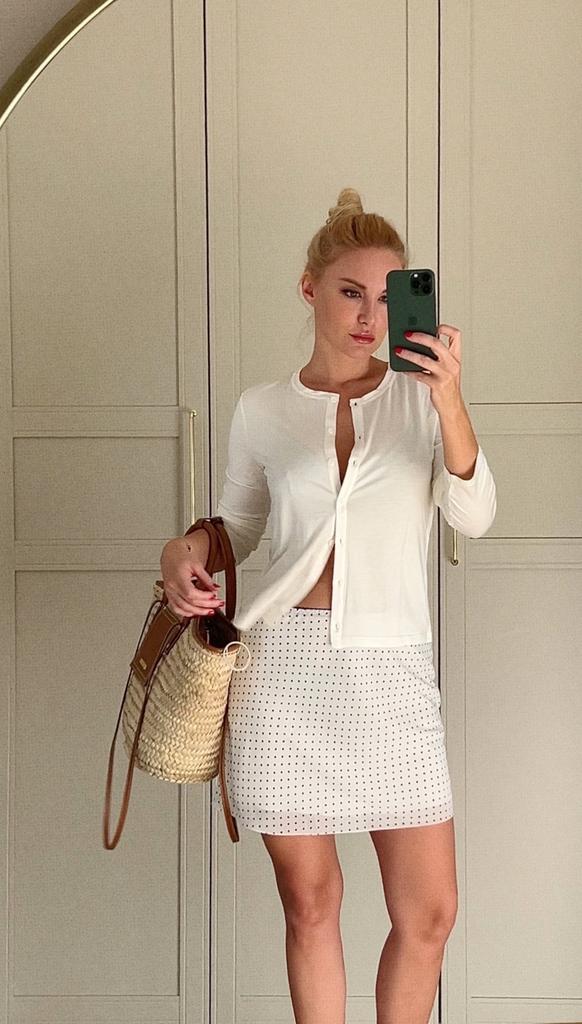 Юбка из шифона