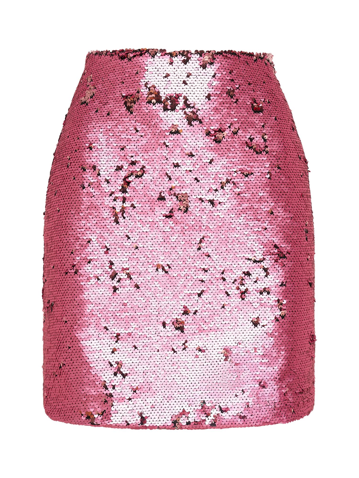 Юбка мини из пайеток