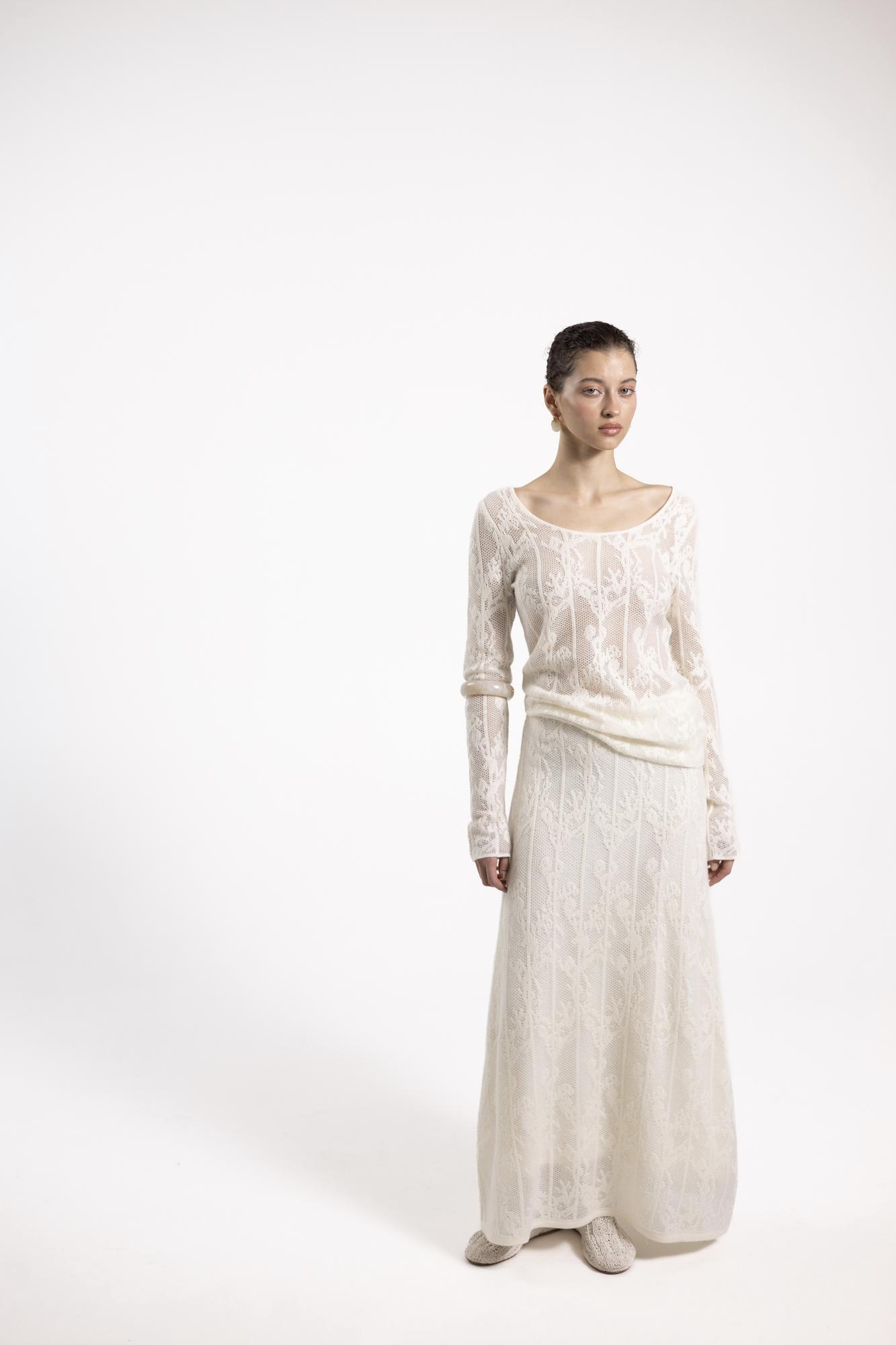 Юбка трикотажная «ПАУТИНКА»