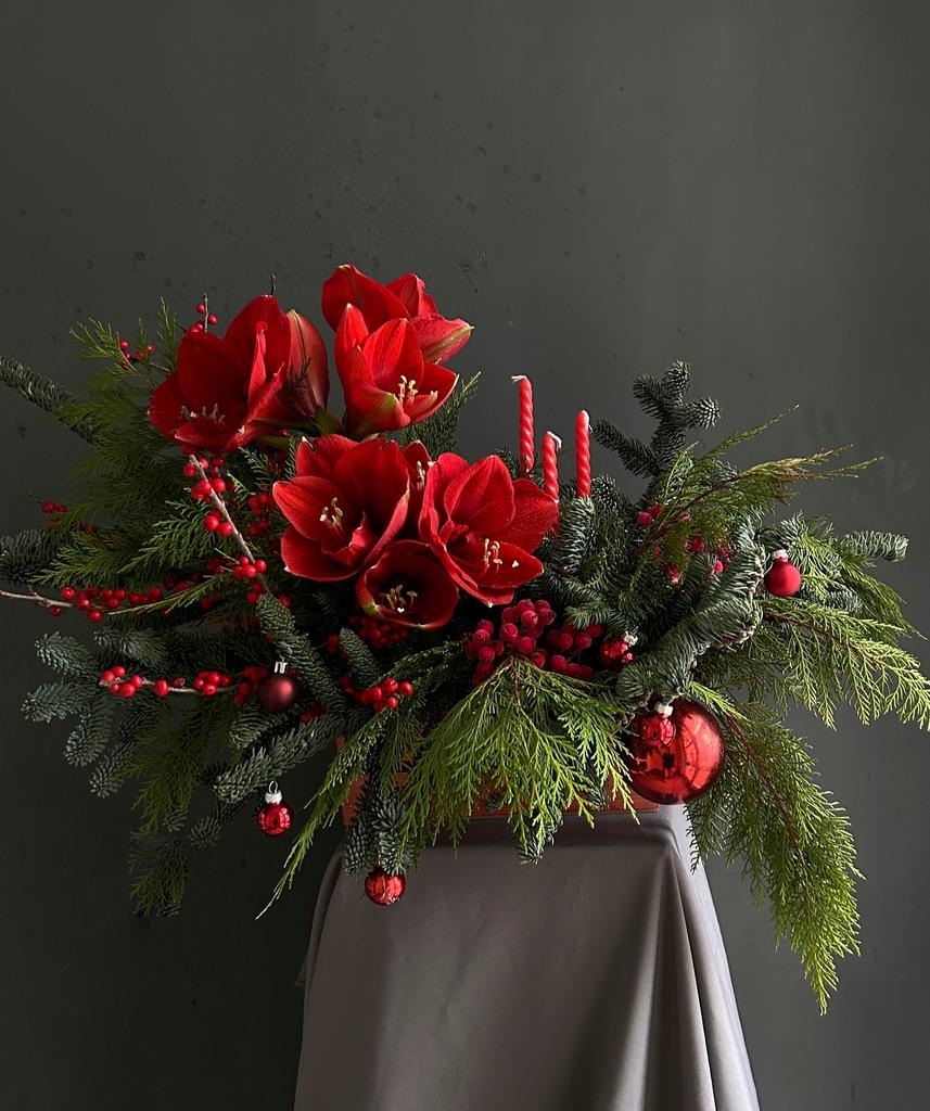 Композиция  из хвои #262