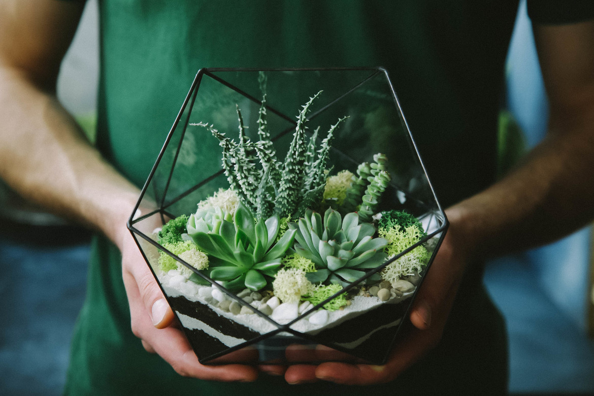 Икосаэдр черно-белый S, M, L, XL