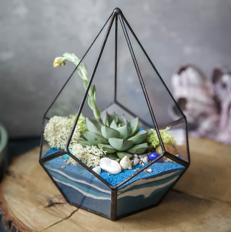 Капля синяя  S, M, L, XL