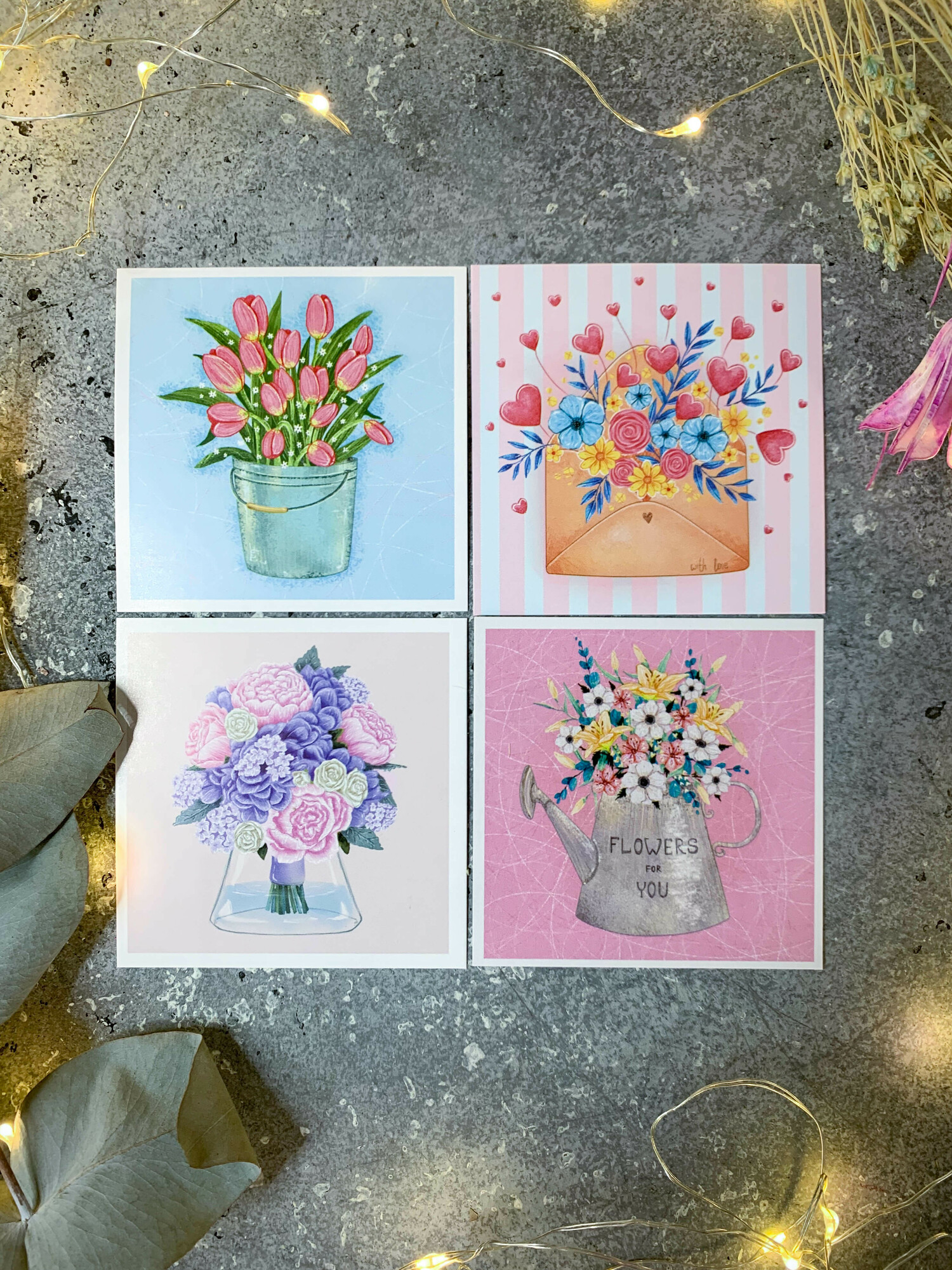 Карточки без текста