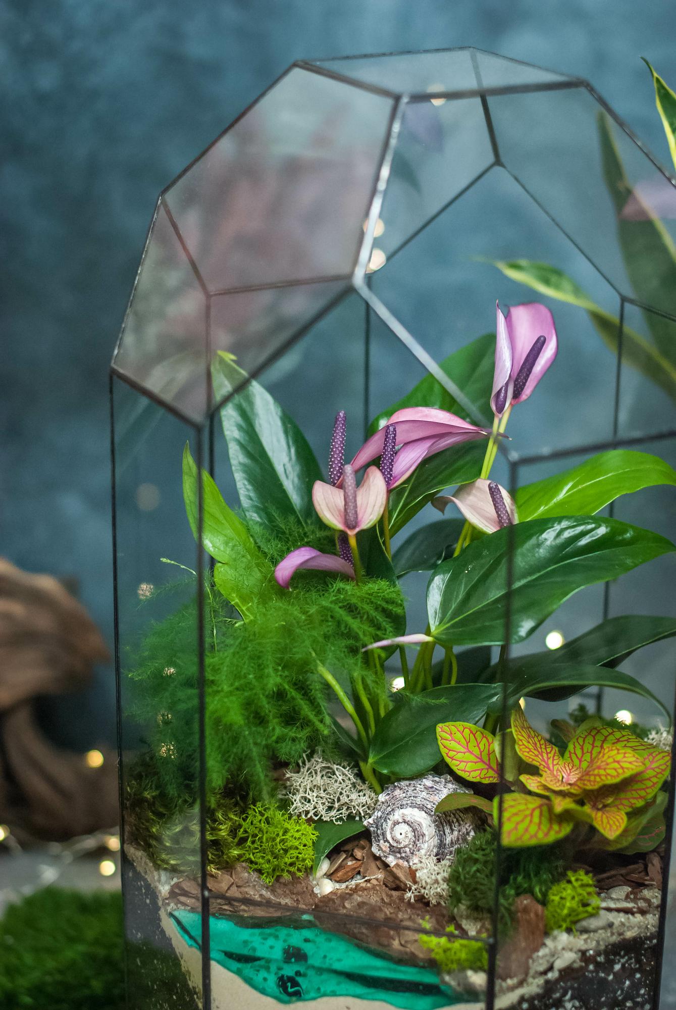 "Jungle" 45 см с водоёмом