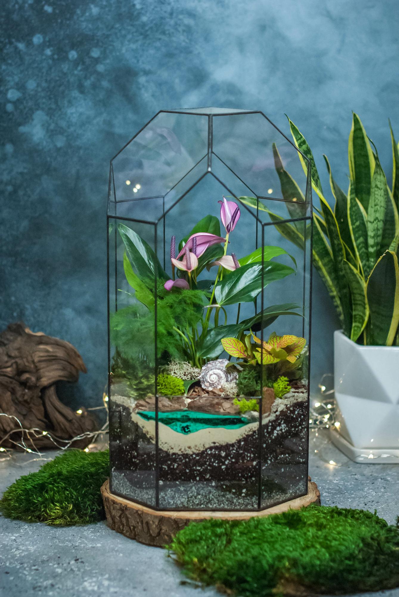 "Jungle" 45 см с водоёмом