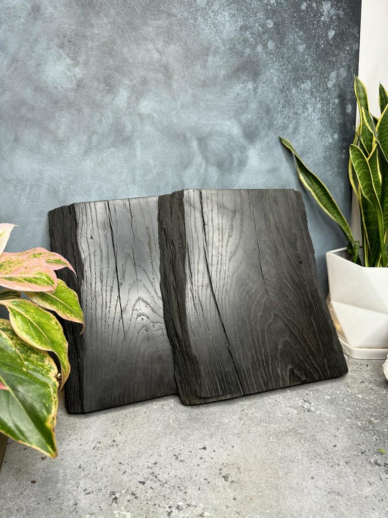 Деревянный спил из морёного дуба