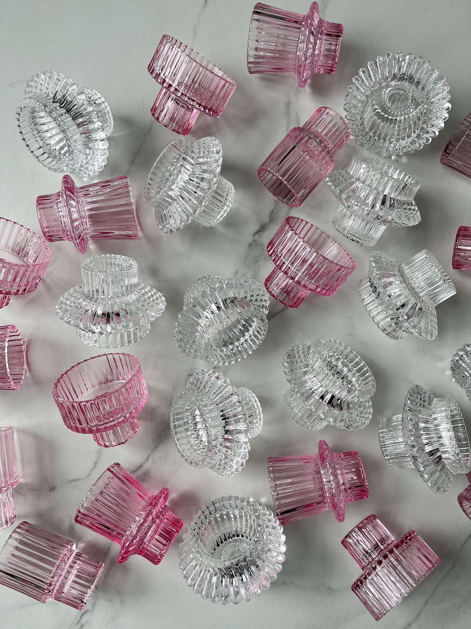 Набор из 3ех подсвечников разной формы