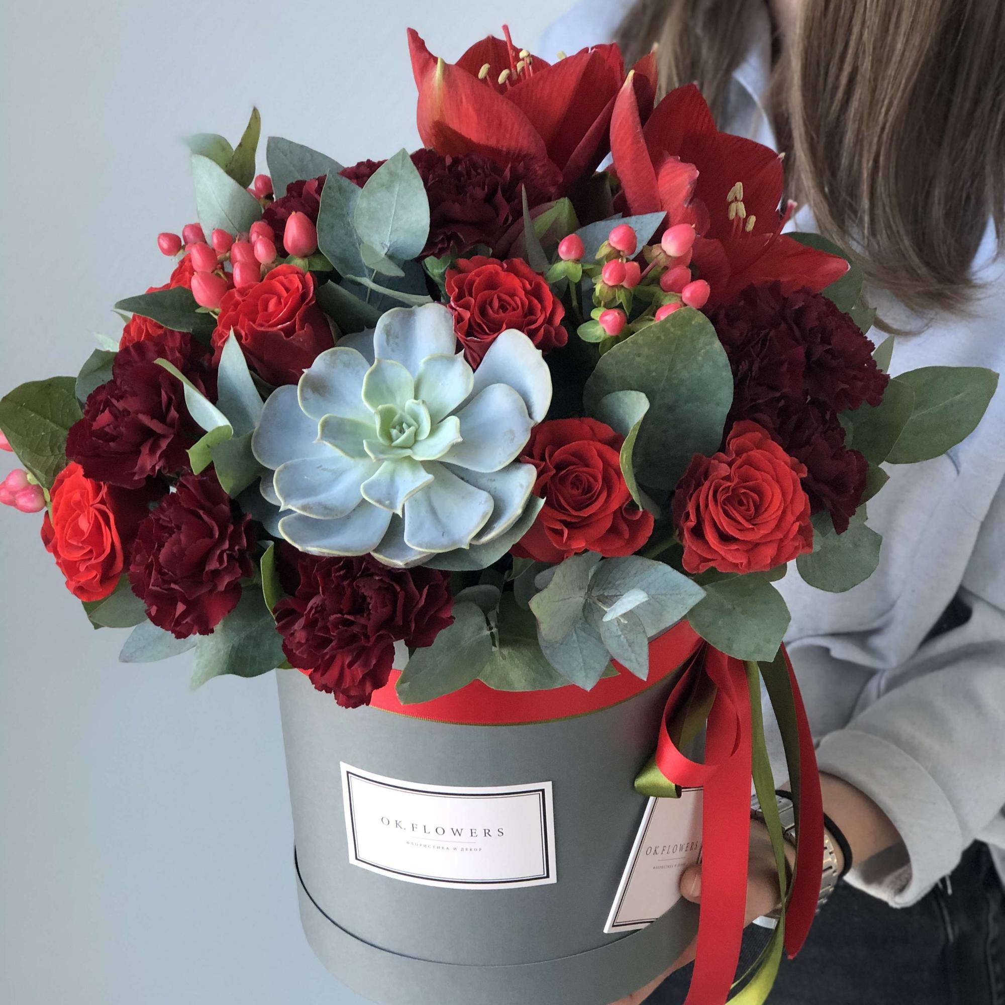 Цветы в коробке #27