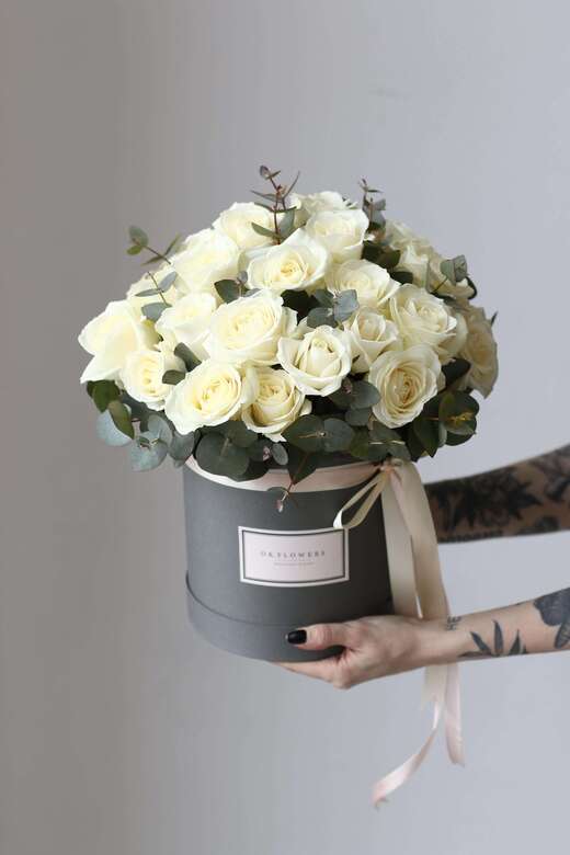 Цветы в коробке #33