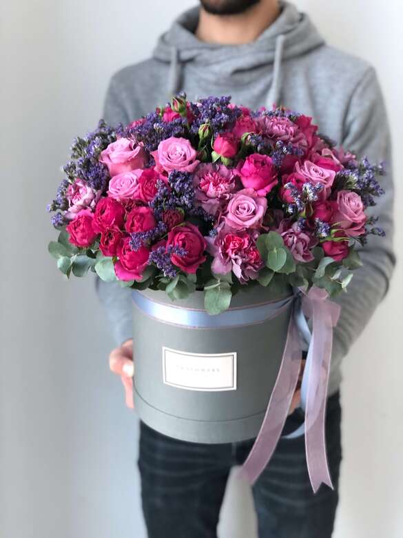 Цветы в коробке #36