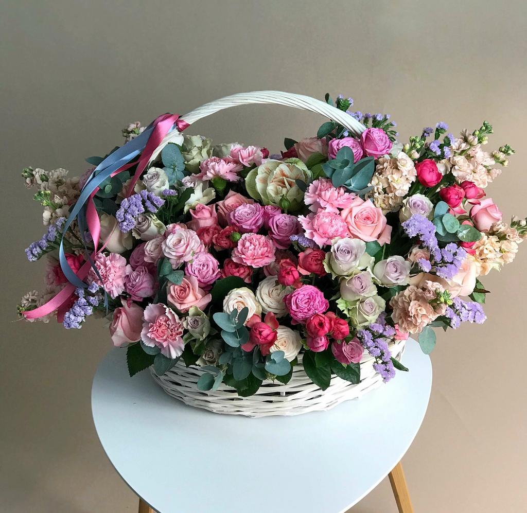 Цветы в корзине #20