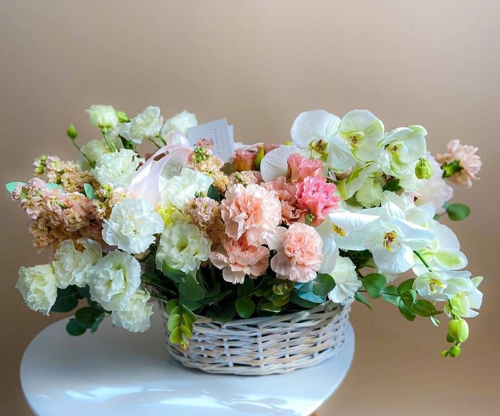 Цветы в корзине #23