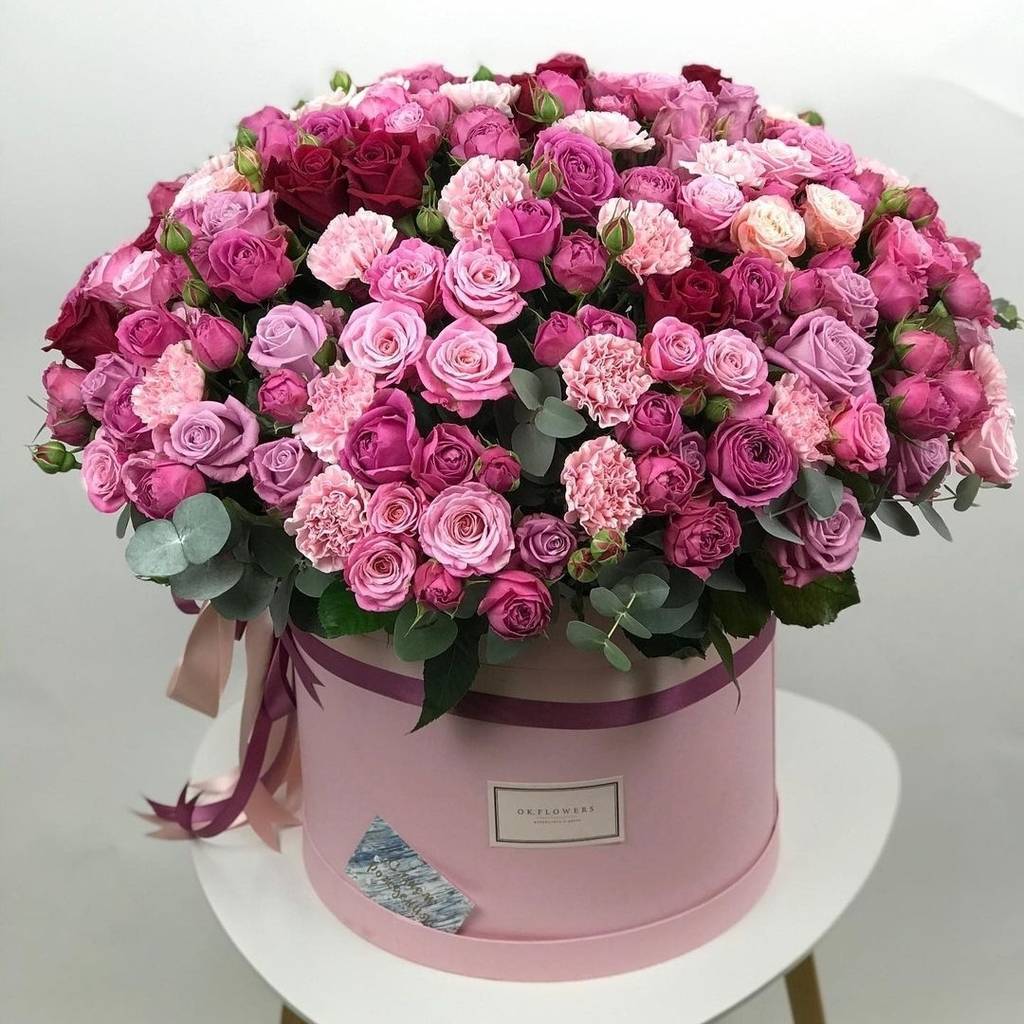 Цветы в коробке #44