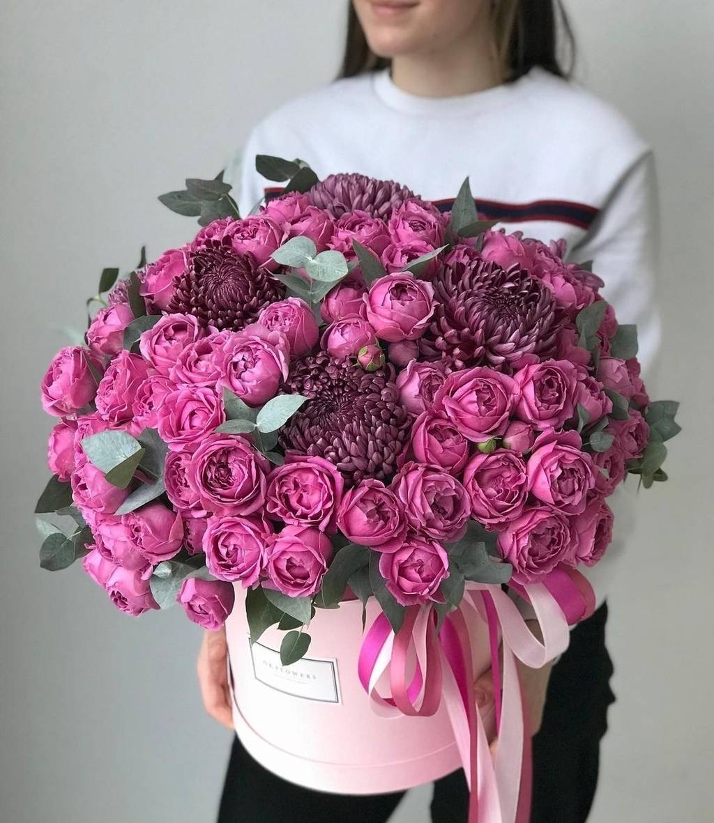 Цветы в коробке #50