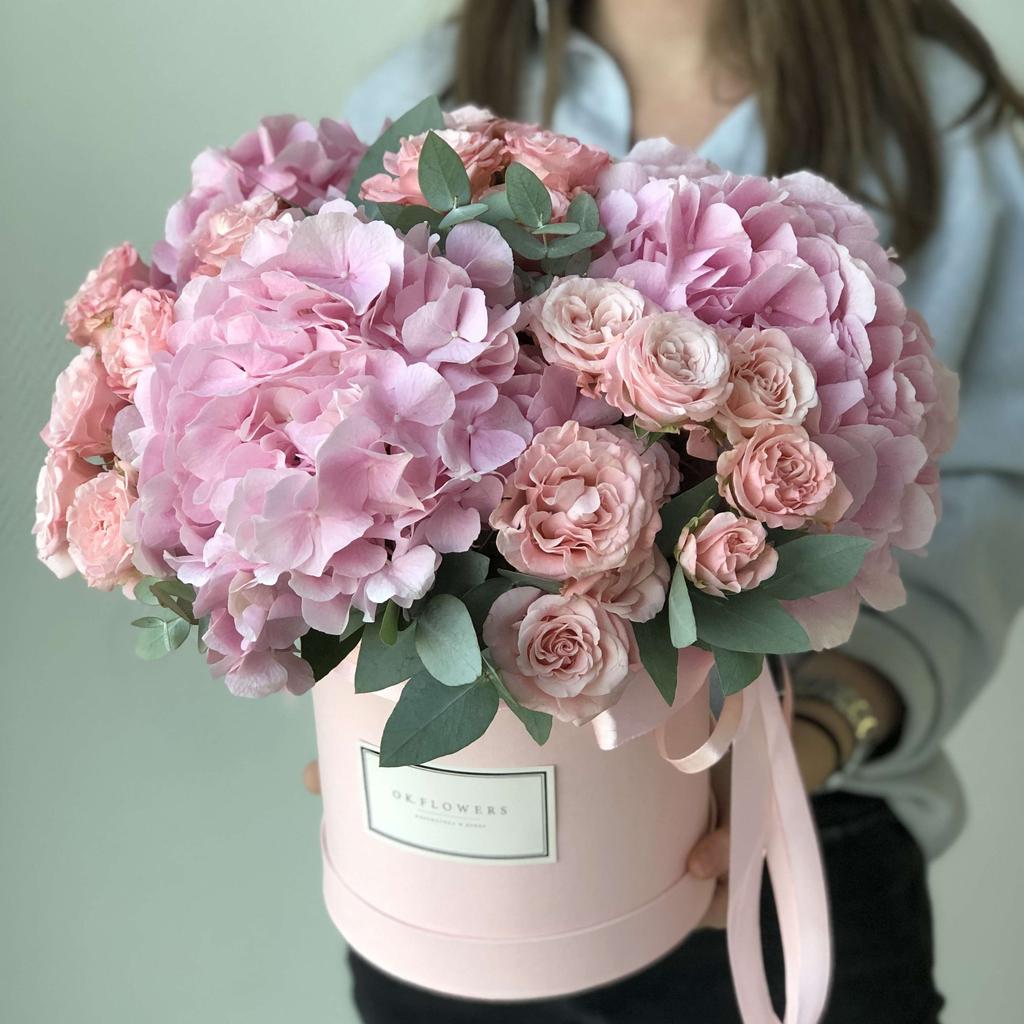 Цветы в коробке #238