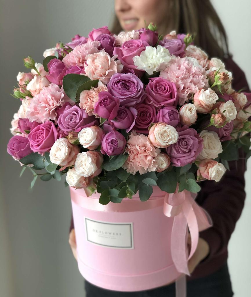 Цветы в коробке #140