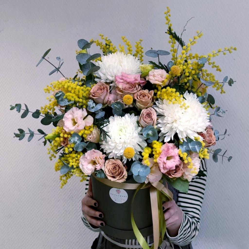 Цветы в коробке #145