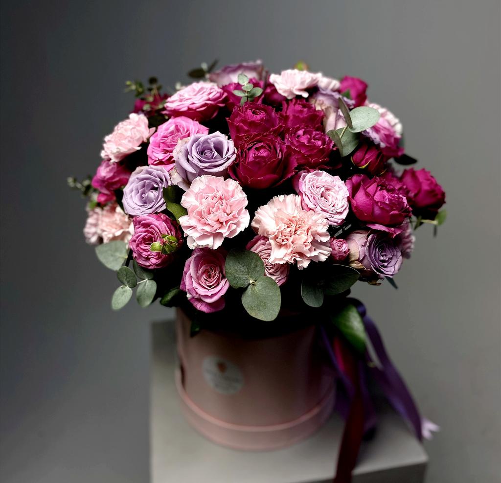 Цветы в коробке #151