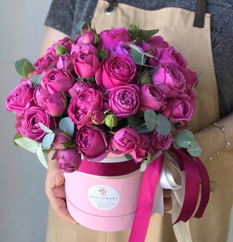 Цветы в коробке #159