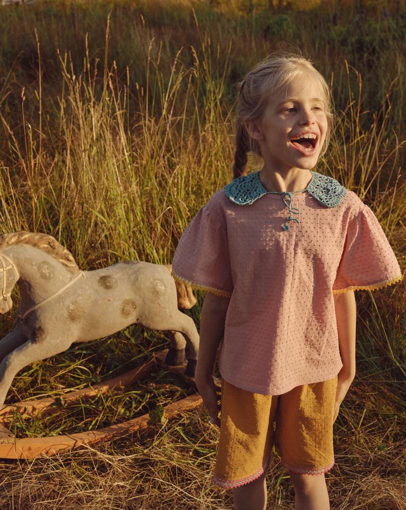 Блуза-топ BETTY PALE PINK