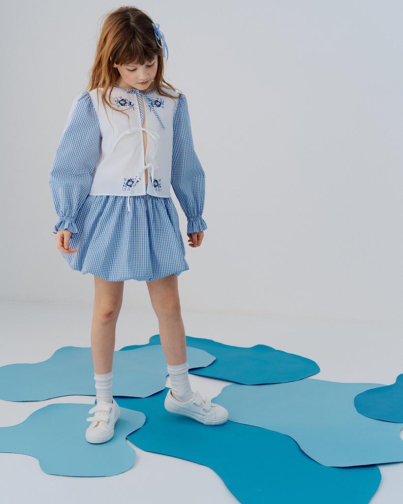 Юбка BELLE BLUE CHECK