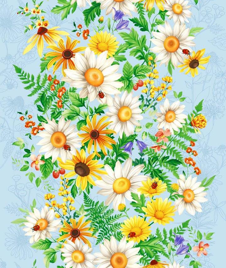 Полотенечная "Цветы"