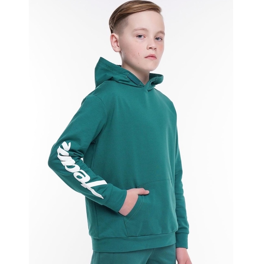 Толстовка зеленая для мальчика