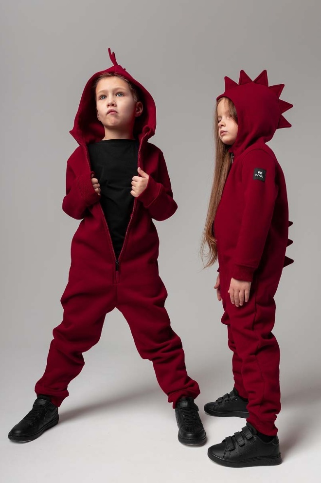 Комбинезон Bodo бордовый