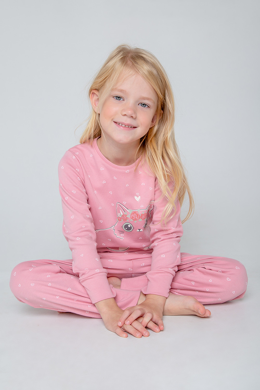 Пижама Crockid сердечки