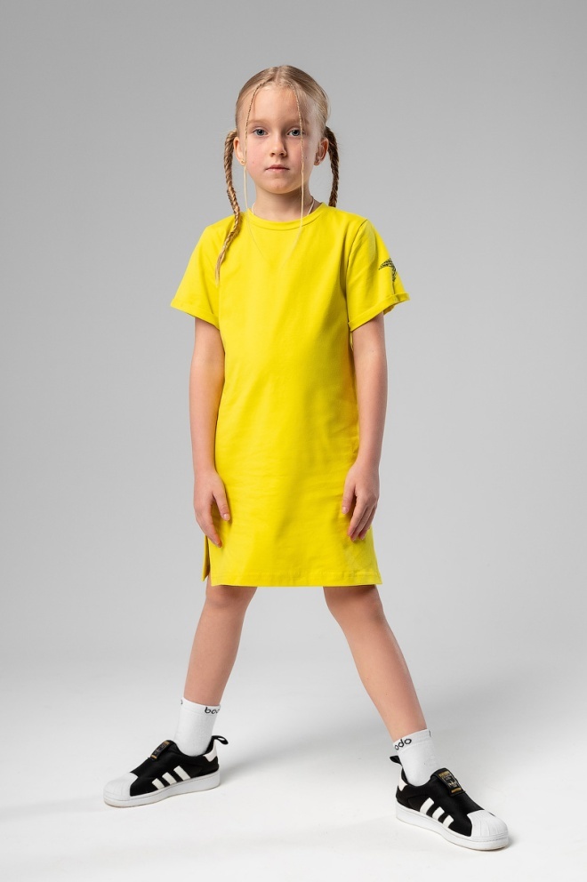 Платье BODO жёлтое