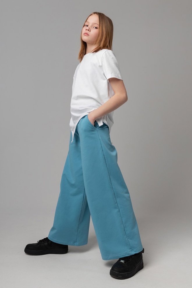 Брюки BODO голубые