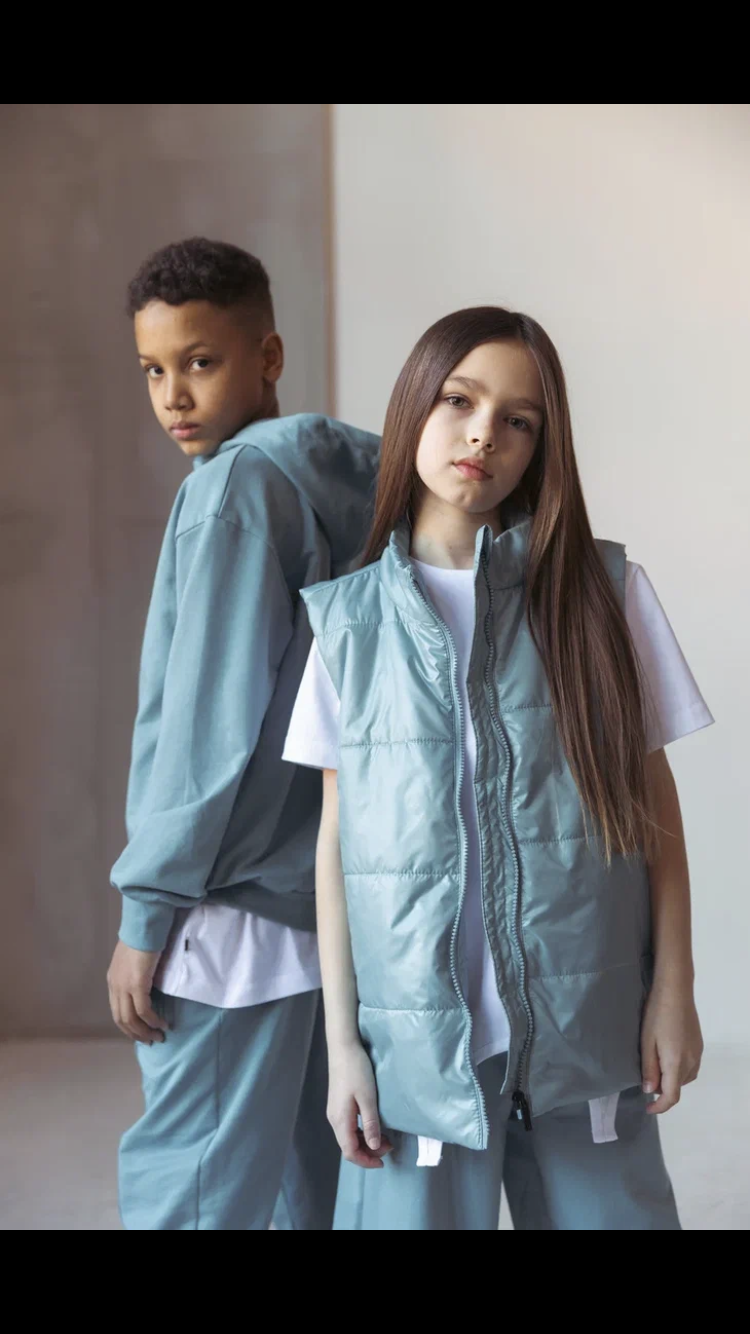 Жилет BODO голубой