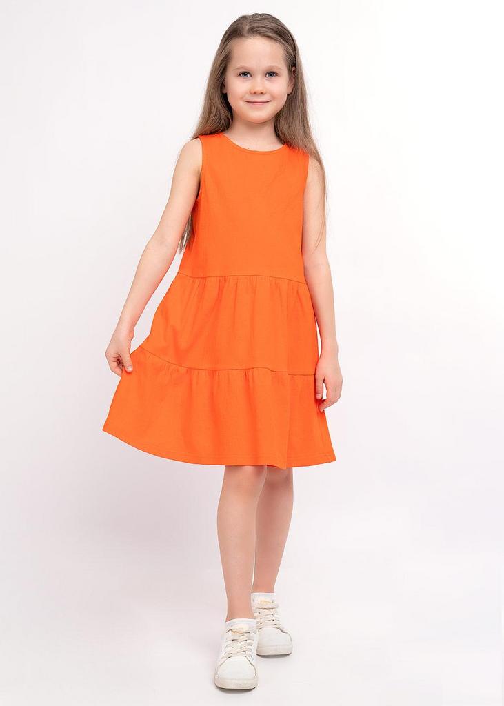 Платье Clever оранжевое