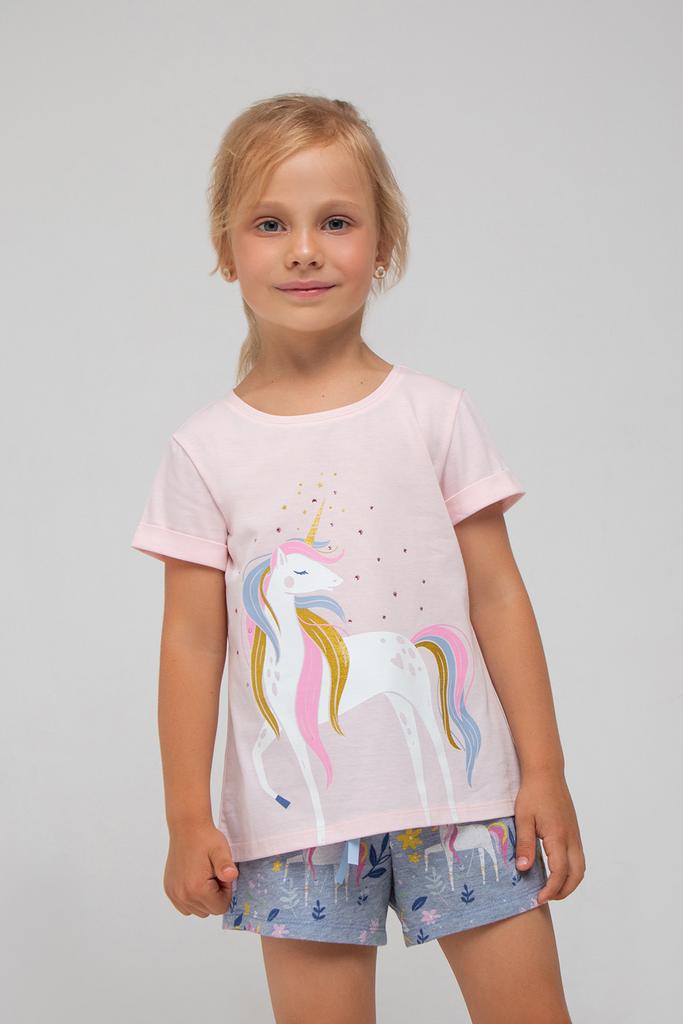 Футболка Crockid розовая