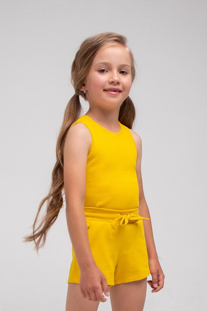 Майка Crockid горчица