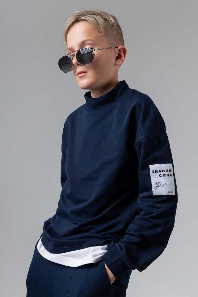 Свитшот Bodo синий