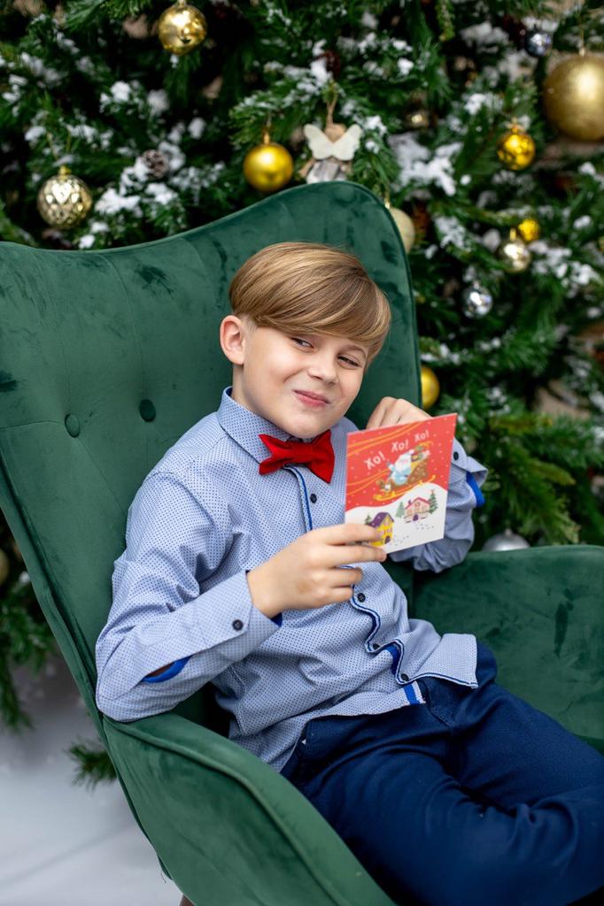 Сорочка Unikkids голубая