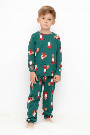 Пижама Crockid зеленый