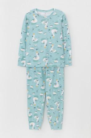 Пижама Crockid лебеди