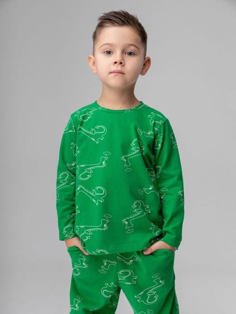 Лонгслив Bodo зеленый