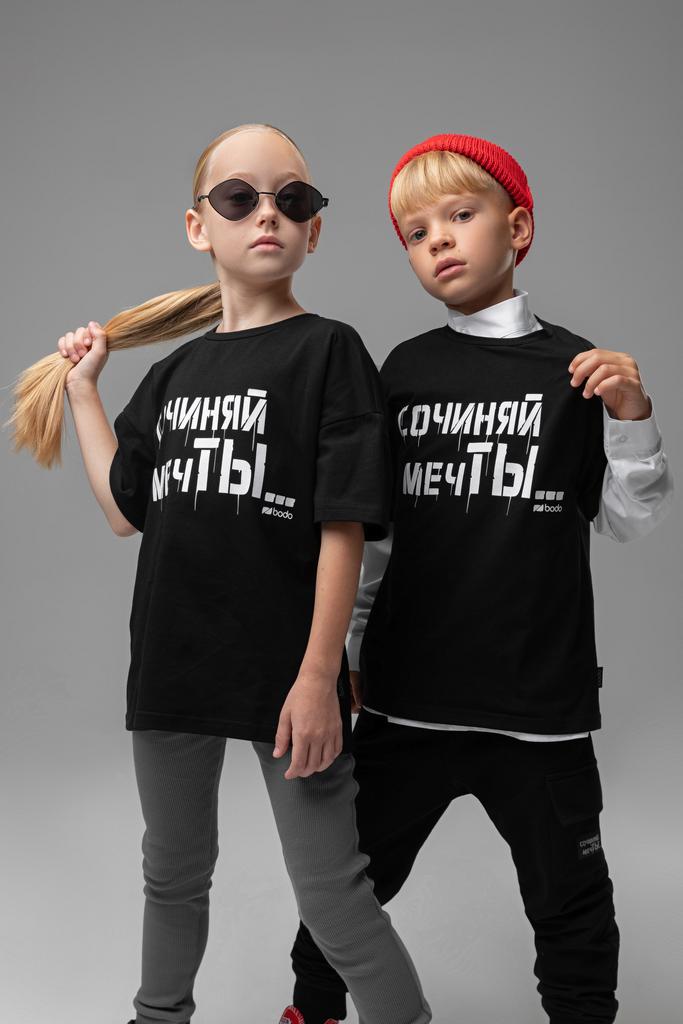 Футболка  BODO-черный