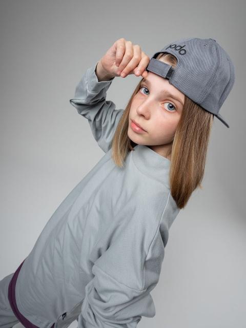 Бейсболка Bodo серый