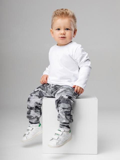 Брюки  BODO-серый камуфляж