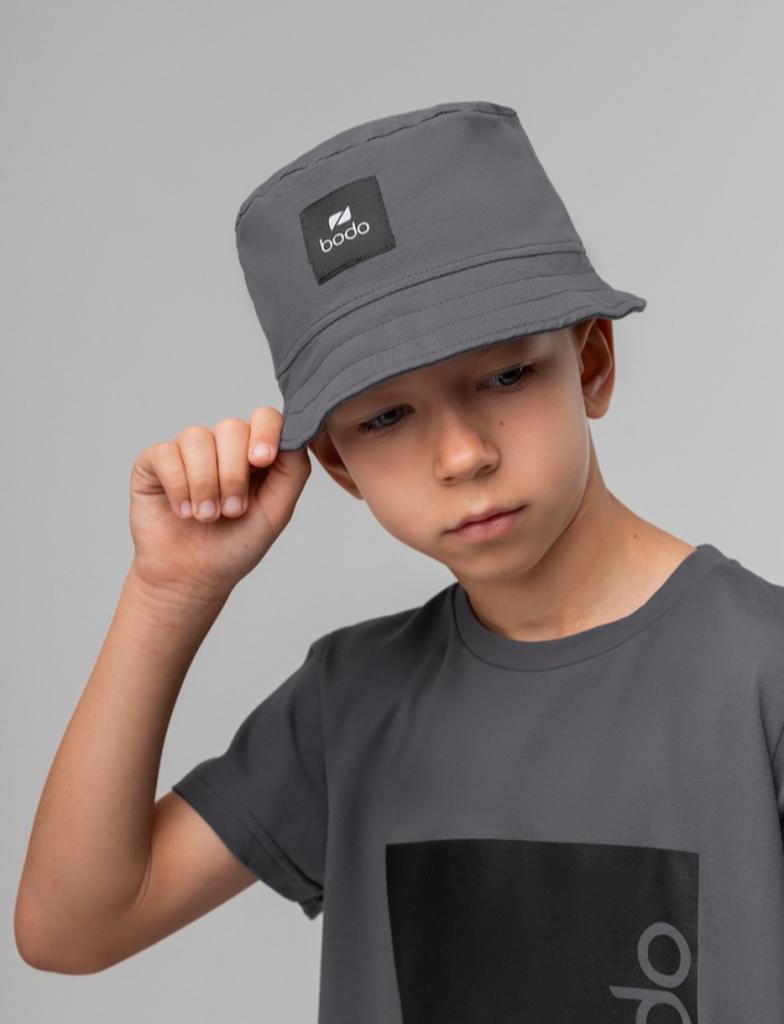 Панама Bodo - серый