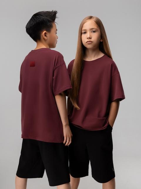 Футболка  BODO-бордовый